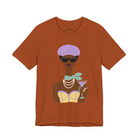 Confident Pearl Illustrated T-Shirt