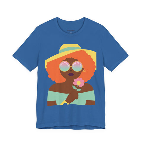 Radiant Retro Illustration Graphic T-Shirt