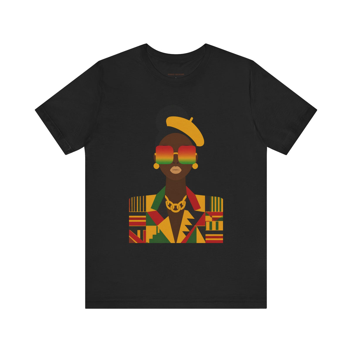 Confident Kente Portrait Tee