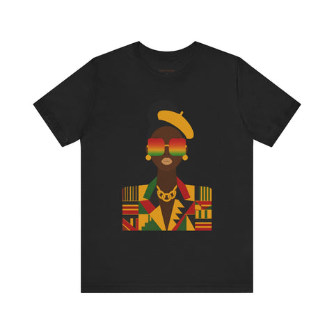 Confident Kente Portrait Tee