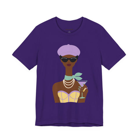 Confident Pearl Illustrated T-Shirt