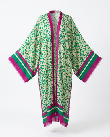 Boundless Printed Flowy Kimono