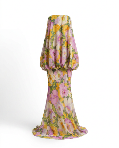 Final Sale Print Maxi Dress