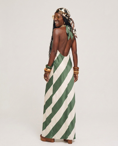 Final Sale Halter Maxi Dress