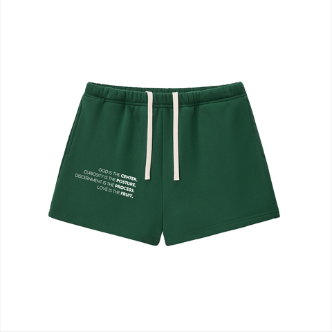 Grounded Fleece Drawstring Shorts