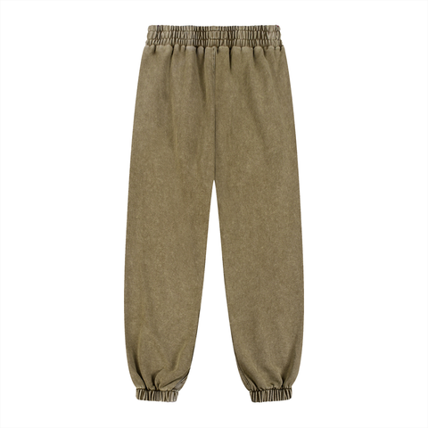 Grounded Washed Cotton Jogger Pants