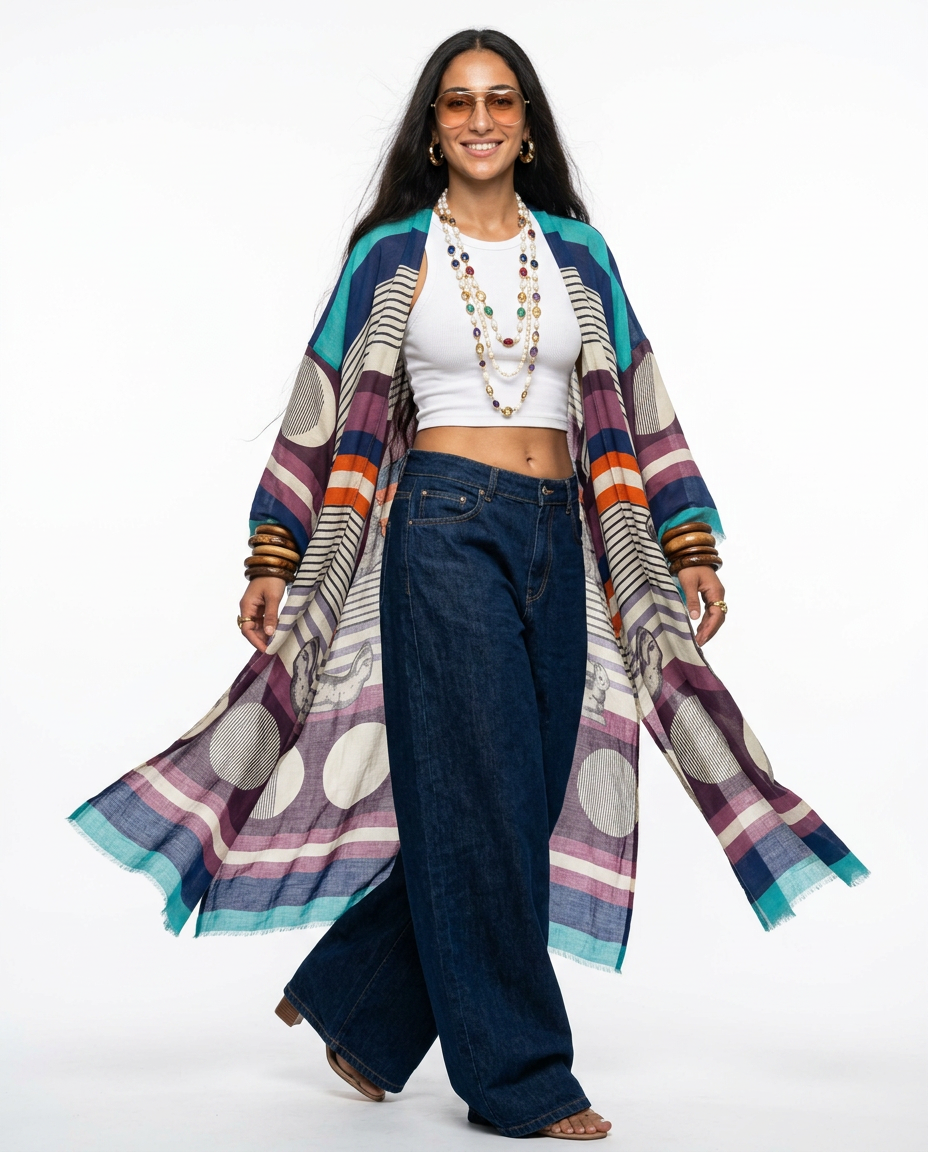 Final Sale Maxi Kimono