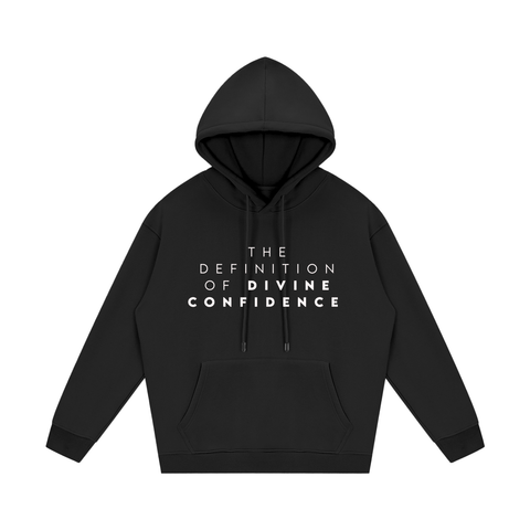 The definition of divine confidence Fleece Hoodie