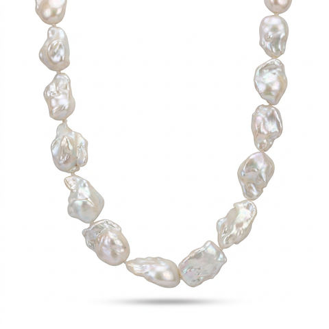 Worthy Baroque Freshwater Pearl Choker