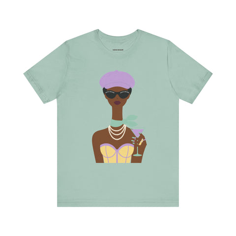 Confident Pearl Illustrated T-Shirt