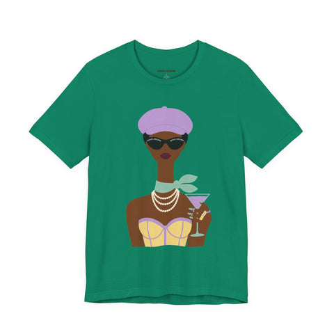 Confident Pearl Illustrated T-Shirt