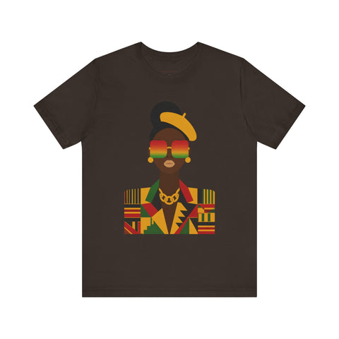 Confident Kente Portrait Tee