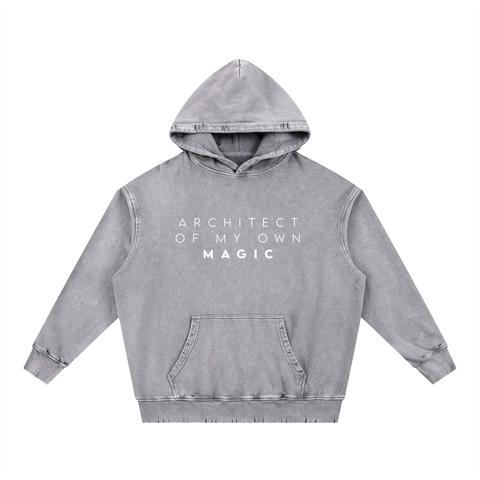 Aligned Cotton Oversized Hoodie