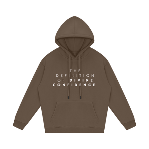 The definition of divine confidence Fleece Hoodie