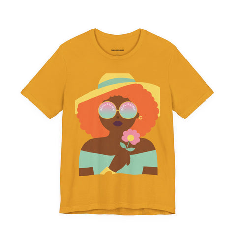 Radiant Retro Illustration Graphic T-Shirt