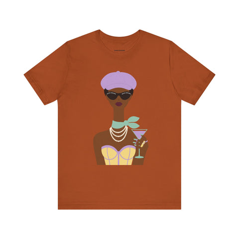 Confident Pearl Illustrated T-Shirt