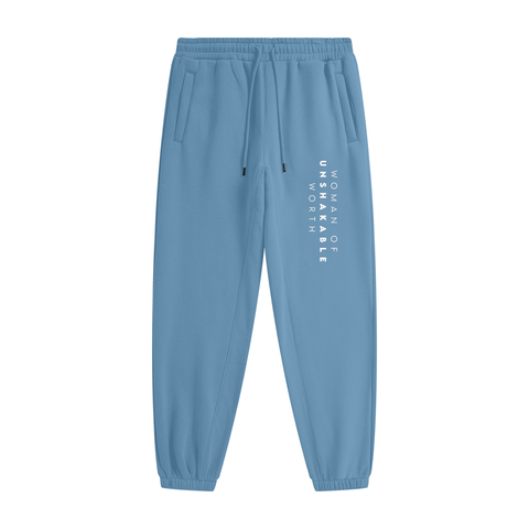 woman of unshakable worth Fleece Joggers