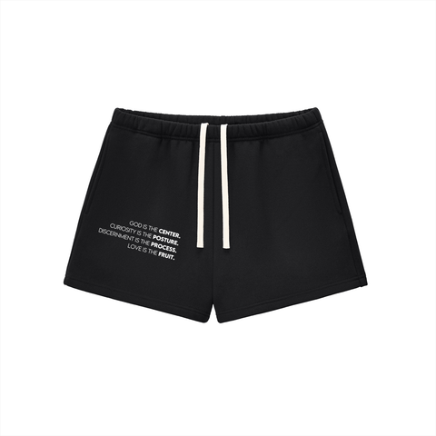 Grounded Fleece Drawstring Shorts