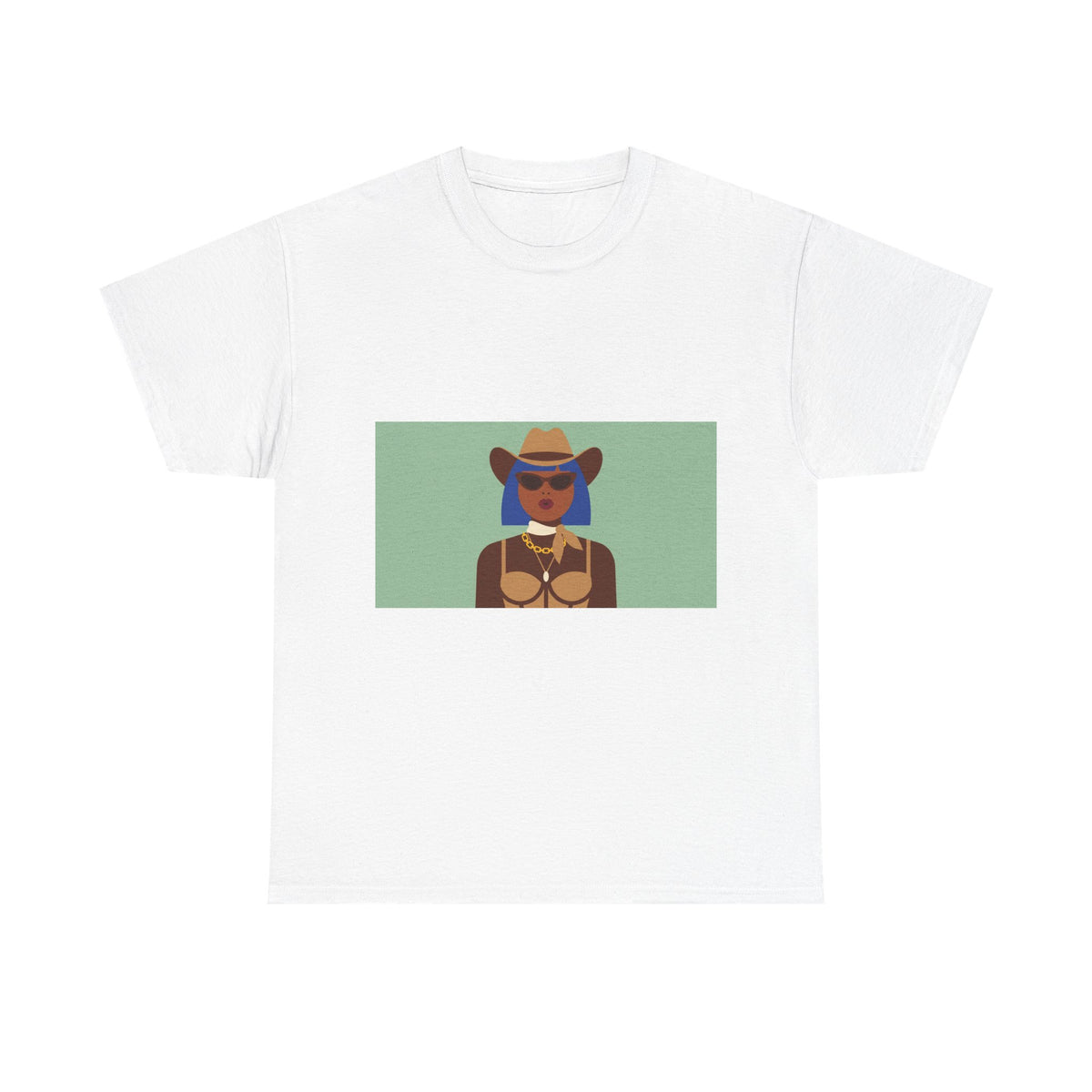 Flat Girl 7/10/2026 — Unisex Heavy Cotton Tee