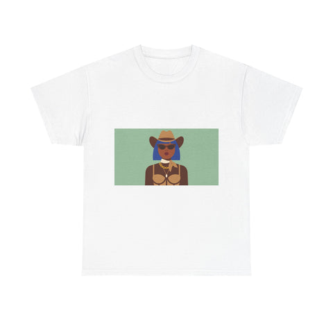 Flat Girl 7/10/2026 — Unisex Heavy Cotton Tee