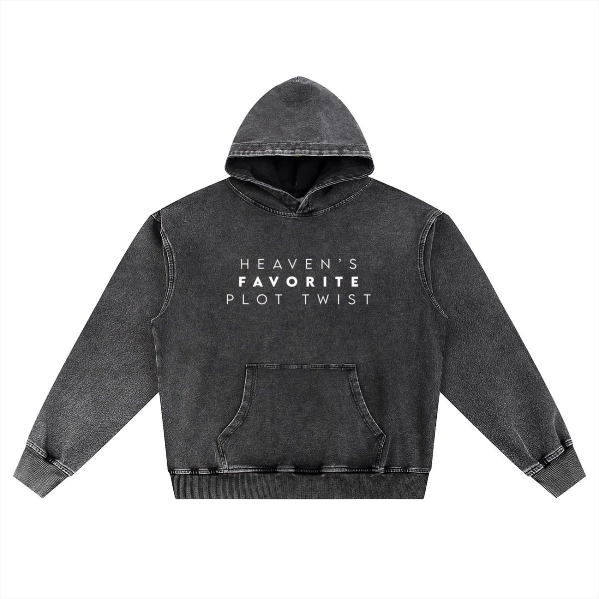 Heavens Favorite Plot Twist Oversized Hoodie