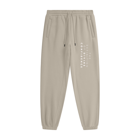 The definition of divine confidence Fleece Joggers