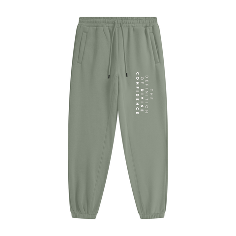 The definition of divine confidence Fleece Joggers