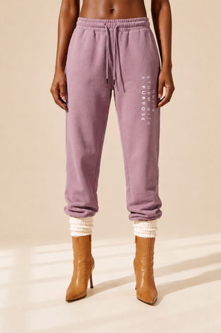 Quite Storm with a purpose Fleece Joggers