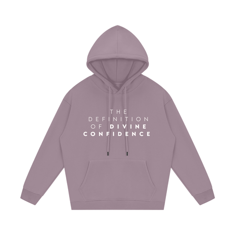 The definition of divine confidence Fleece Hoodie