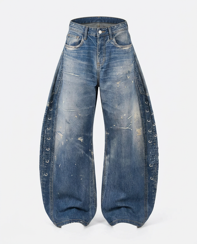 Final Sale Wide-Leg Jeans