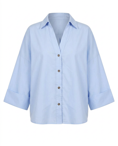 Adventurous Striped Loose Blouse