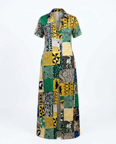 Final Sale Ankara Maxi Kaftan
