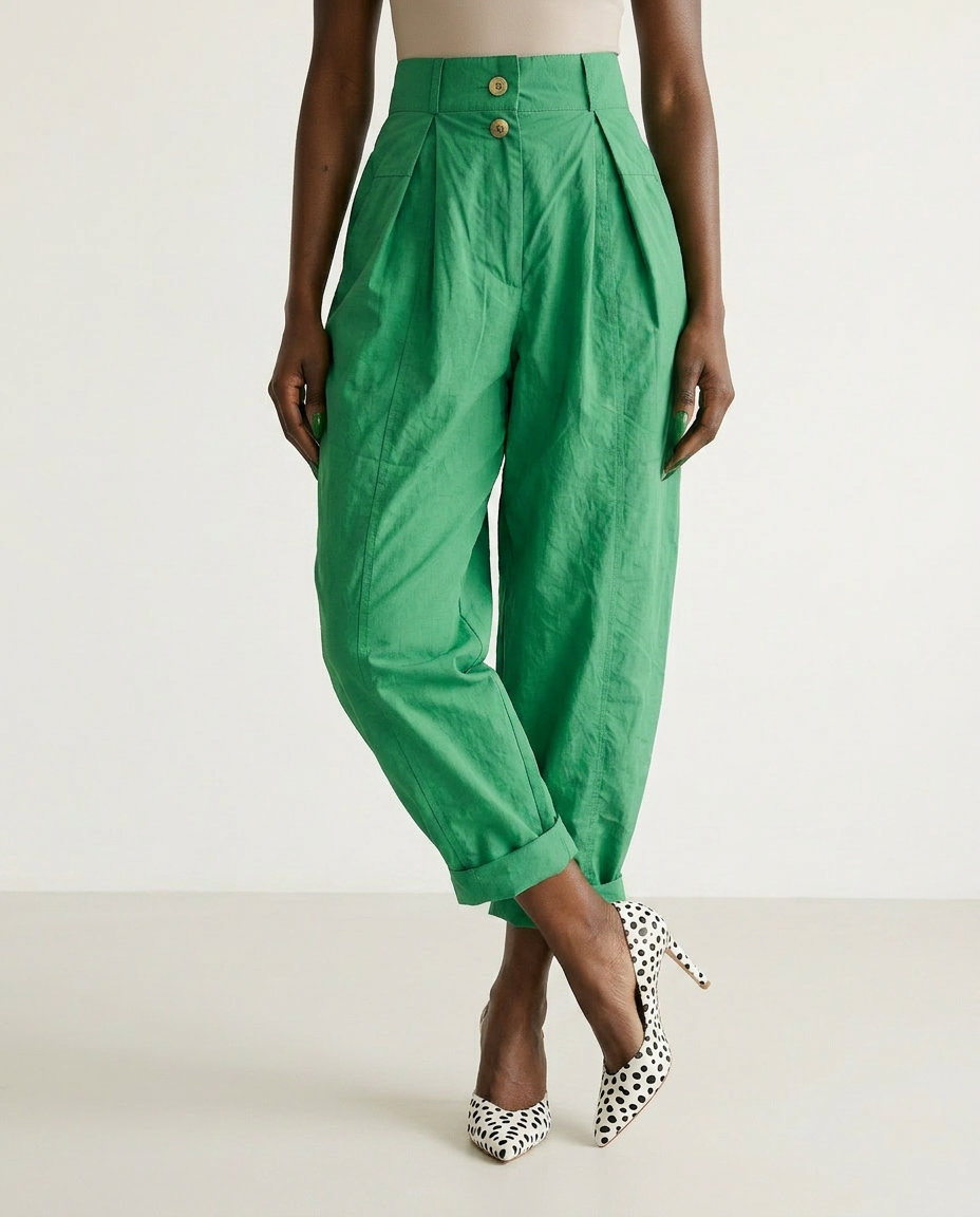 Final Sale Cotton Harem Pants