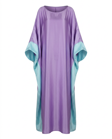 Liberated Loose Color Block Kaftan