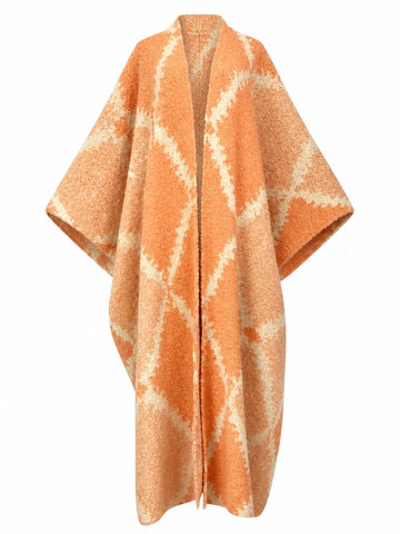 Wanderlust Geometric Print Cardigan