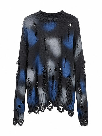 Untamed Ripped Knit Pullover