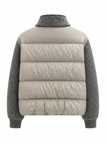 Resilient Patchwork Faux Fur Coat