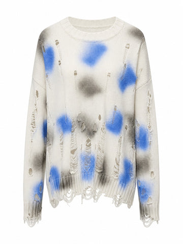 Untamed Ripped Knit Pullover