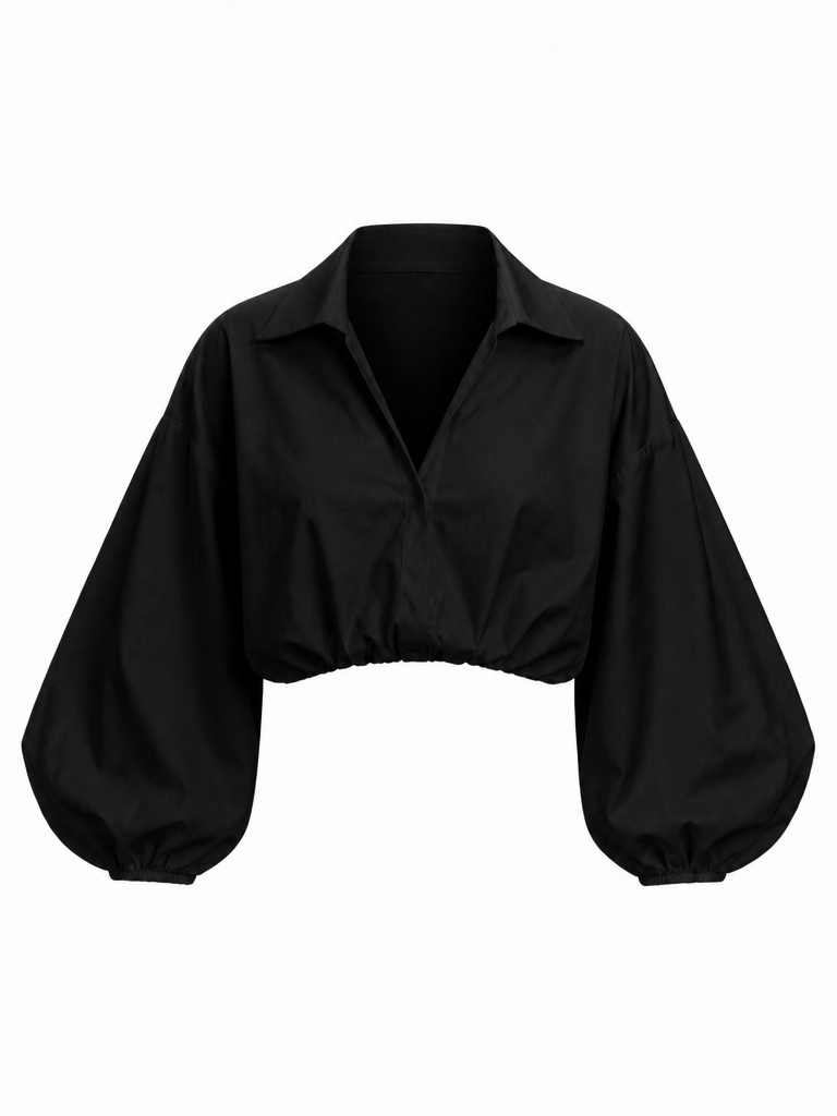 Limitless Batwing Cotton Blouse