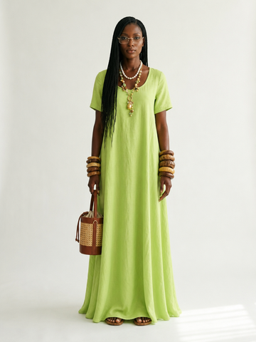 Free Spirit Flowing Maxi Dress