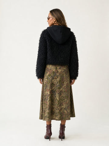 Fierce Oversized Faux Fur Jacket