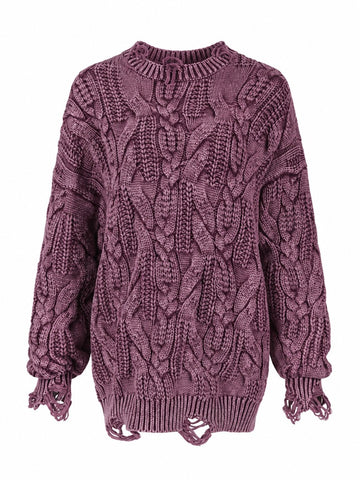 Grounded Chunky Knit Sweater