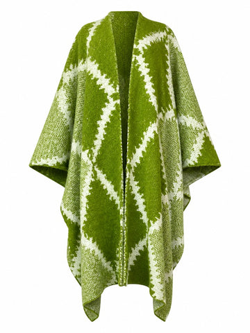 Wanderlust Geometric Print Cardigan