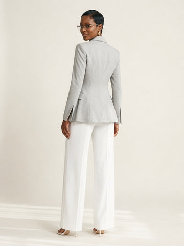 Audacious Spliced Lapel Jacket