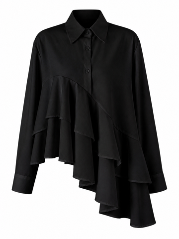Sovereign Ruffled Loose Blouse