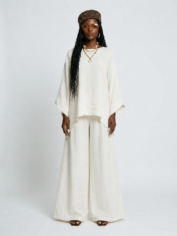 Grounded Loose Wide Leg Set