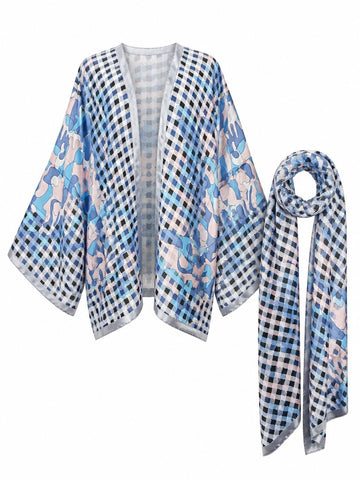 Untamed Printed Loose Kimono