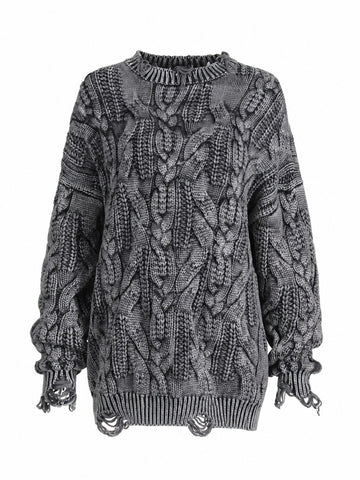 Grounded Chunky Knit Sweater