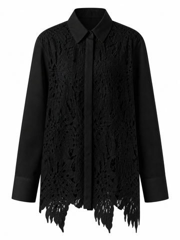 Liberated Lace Hollow Blouse