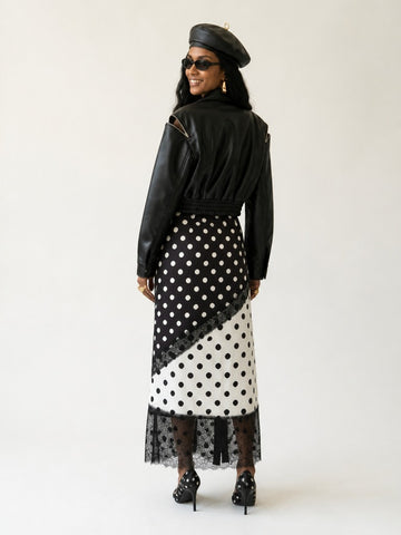 Fierce Faux Leather Cropped Jacket